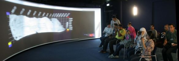 LiDAR visualisation for the geology community - can show rock escarpments and cave structures at myltiple sclaes with augmented meta-data and markers. 